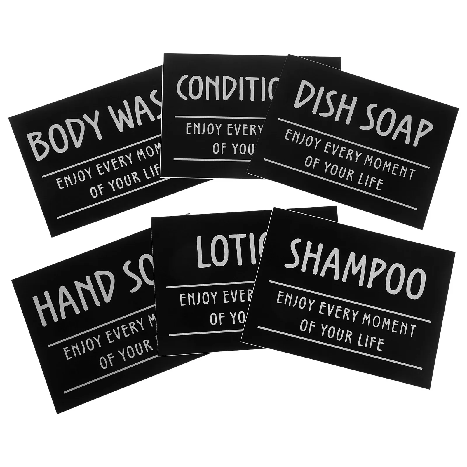 1Set Waterproof Bathroom Labels Minimalist PVC Sub-Bottle Stickers for Shampoo Dispenser Bottle Organization Bathroom Labels
1Set Waterproof Bathroom Labels Minimalist PVC Sub-Bottle Stickers for Shampoo Dispenser Bottle Organization Bathroom Labels