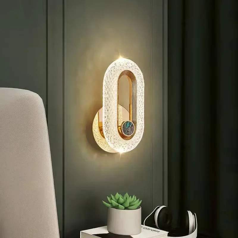 Luxury Wall Lamp Nordic Bedroom Bedside Wall Light Indoor Living Room Aisle Stair Decors Luminaria бра Fashion Home Decor Sconce
Luxury Wall Lamp Nordic Bedroom Bedside Wall Light Indoor Living Room Aisle Stair Decors Luminaria бра Fashion Home Decor Sconce