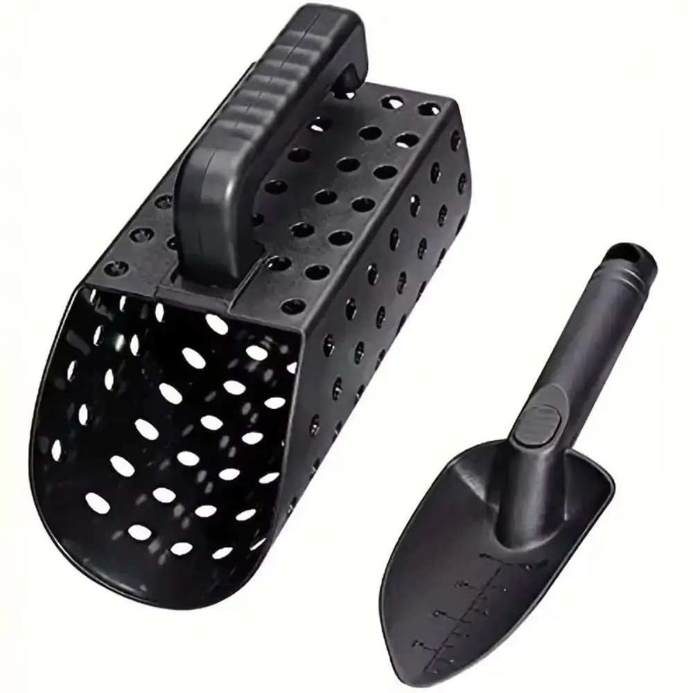 Digging Tool Metal Detector Sand Scoop Accessories Plastic Metal Detector Shovel Set Lightweight Highly Efficient Sand Scoop
Digging Tool Metal Detector Sand Scoop Accessories Plastic Metal Detector Shovel Set Lightweight Highly Efficient Sand Scoop