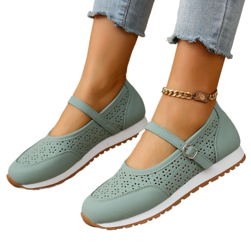 Женские сандалии на танкетке 2026 года, большие размеры, удобные, с круглым носком, повседневная обувь, весна-лето, мягкая подошва, комфортные, с перфорацией
Женские сандалии на танкетке 2026 года, большие размеры, удобные, с круглым носком, повседневная обувь, весна-лето, мягкая подошва, комфортные, с перфорацией