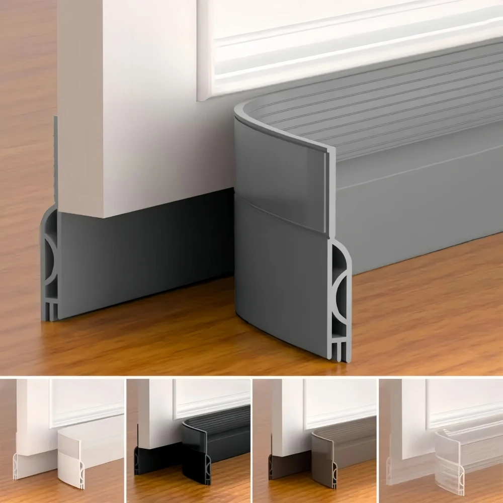 1pc 1m/39.37in Soundproof Door Bottom Sealing Strip Self-adhesive Insect Prevention Door Draft Stopper Home Weather Stripping
1pc 1m/39.37in Soundproof Door Bottom Sealing Strip Self-adhesive Insect Prevention Door Draft Stopper Home Weather Stripping