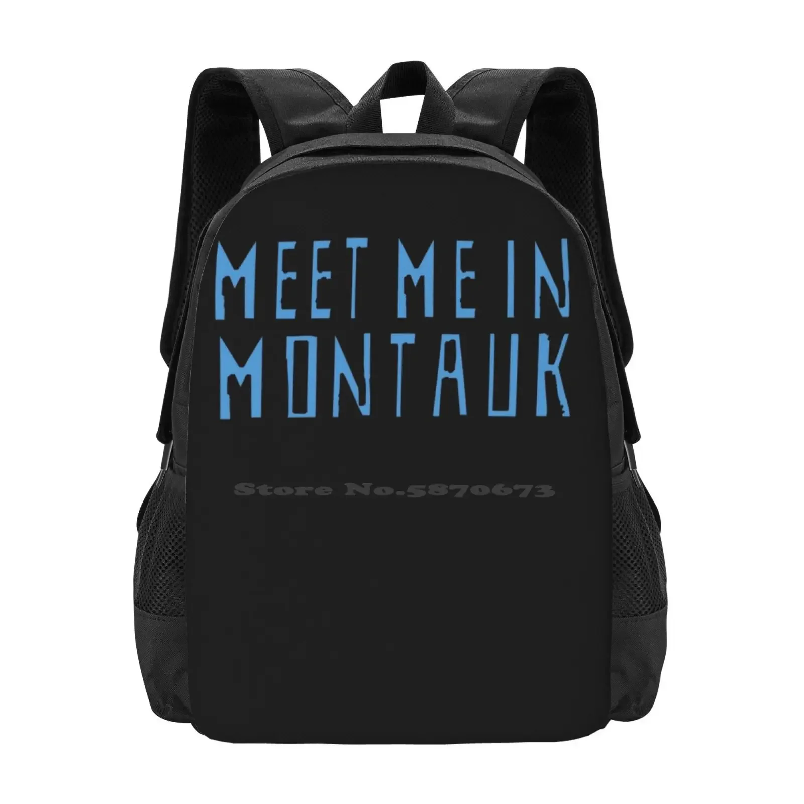 Meet Me In Montauk-Blue Backpack For Student School Laptop Travel Bag Eternal Sunshine Of The Spotless Mind Movies
Meet Me In Montauk-Blue Backpack For Student School Laptop Travel Bag Eternal Sunshine Of The Spotless Mind Movies