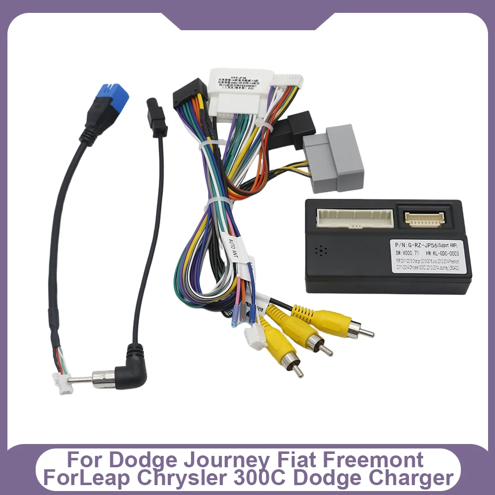 Car 16PIN Stereo Power Wiring Harness Cable For Dodge Journey(13-16) Fait Freemont(12-14)/ Chrysler 300C(11-14)
Car 16PIN Stereo Power Wiring Harness Cable For Dodge Journey(13-16) Fait Freemont(12-14)/ Chrysler 300C(11-14)