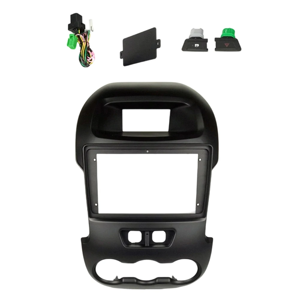 12V 10.1inch Navigation Frame For Car Center Console For Ford For Ranger 2011-2015 Black ABS Car Audio DVD Navigation Panel
12V 10.1inch Navigation Frame For Car Center Console For Ford For Ranger 2011-2015 Black ABS Car Audio DVD Navigation Panel