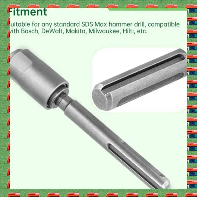 SDS Max To SDS Plus Adapter SDS Max To SDS Plus Drill Converter For Rotary Hammer Drill 40Cr Steel SDS Max Shank Tool 1 Pcs
SDS Max To SDS Plus Adapter SDS Max To SDS Plus Drill Converter For Rotary Hammer Drill 40Cr Steel SDS Max Shank Tool 1 Pcs