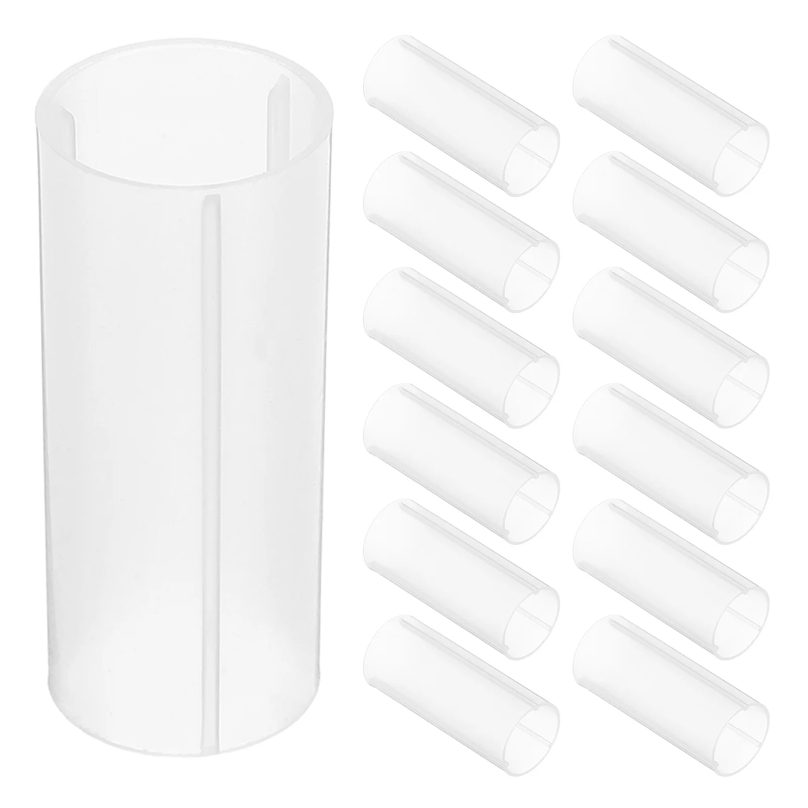 30Pcs Sleeve Holder Plastic Insulation Tube for Secure Protection Heat Insulation Easy Installation Long Term
30Pcs Sleeve Holder Plastic Insulation Tube for Secure Protection Heat Insulation Easy Installation Long Term