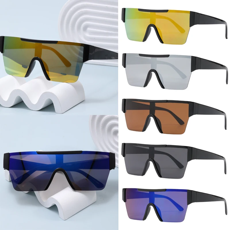Motorcycle 1pcs/5pcs Square Oversize Frame Sunglasses Women Simple Desig Windproof Climbing Eyeglasses Anti UV Cycling Goggles
Motorcycle 1pcs/5pcs Square Oversize Frame Sunglasses Women Simple Desig Windproof Climbing Eyeglasses Anti UV Cycling Goggles