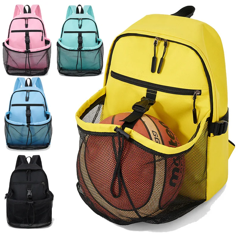 Wear-resistant Oxford fabric basketball training backpack, football storage, large-capacity net pocket, volleyball backpack
Wear-resistant Oxford fabric basketball training backpack, football storage, large-capacity net pocket, volleyball backpack