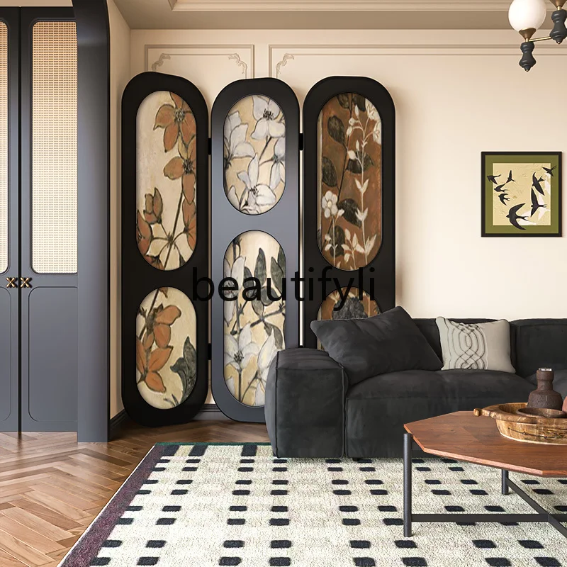 French flower vine solid wood screen partition living room sofa bedroom cover entrance entrance mobile folding screen
French flower vine solid wood screen partition living room sofa bedroom cover entrance entrance mobile folding screen