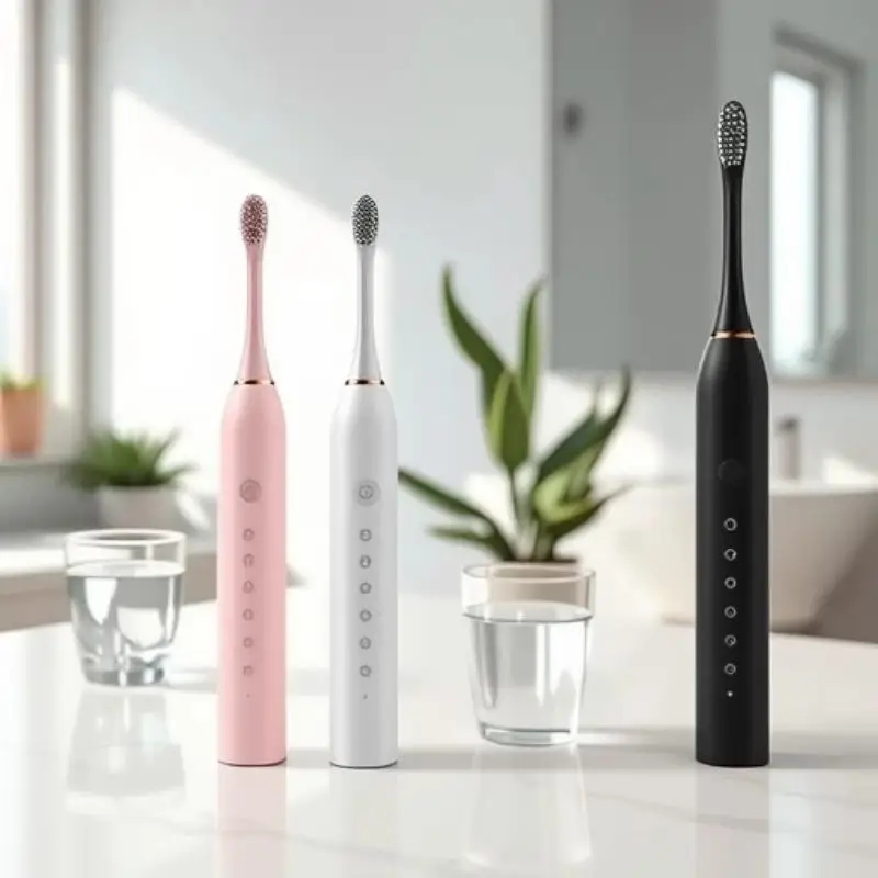 Sonic Electric Toothbrush For Adults IPX7 Waterproof With 4 Brush Heads USB Rechargeable High Frequency Cleaning 6 Cleaning Mode
Sonic Electric Toothbrush For Adults IPX7 Waterproof With 4 Brush Heads USB Rechargeable High Frequency Cleaning 6 Cleaning Mode