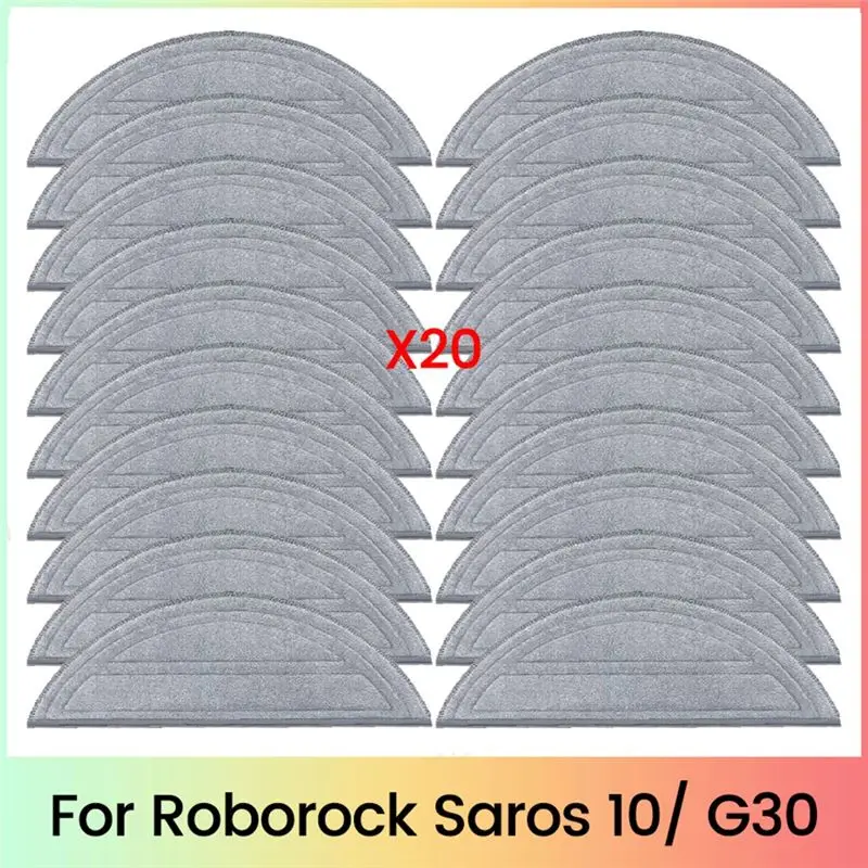 A69X-Mop Pads Replacement For Roborock Saros 10 / G30 Robot Vacuum Cleaner Reusable Washable Mopping Cloth Accessories
A69X-Mop Pads Replacement For Roborock Saros 10 / G30 Robot Vacuum Cleaner Reusable Washable Mopping Cloth Accessories