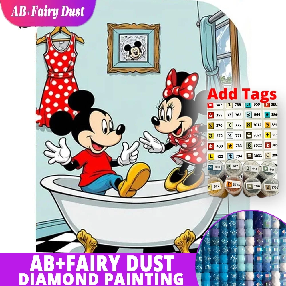 AB Фея Пыль Дисней Полный Квадратный Круглый Алмазная Картина Микки Маус DIY Картина Стразы Мультфильм Мозаика Животное Детский Подарок
AB Фея Пыль Дисней Полный Квадратный Круглый Алмазная Картина Микки Маус DIY Картина Стразы Мультфильм Мозаика Животное Детский Подарок