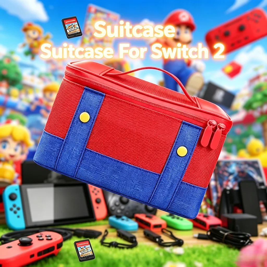 Oxford Soft Shell Case for Switch 2 / Switch / OLED, Cute Waterproof Carrying Bag for Console Dock JoyCons Accessories,
Oxford Soft Shell Case for Switch 2 / Switch / OLED, Cute Waterproof Carrying Bag for Console Dock JoyCons Accessories,