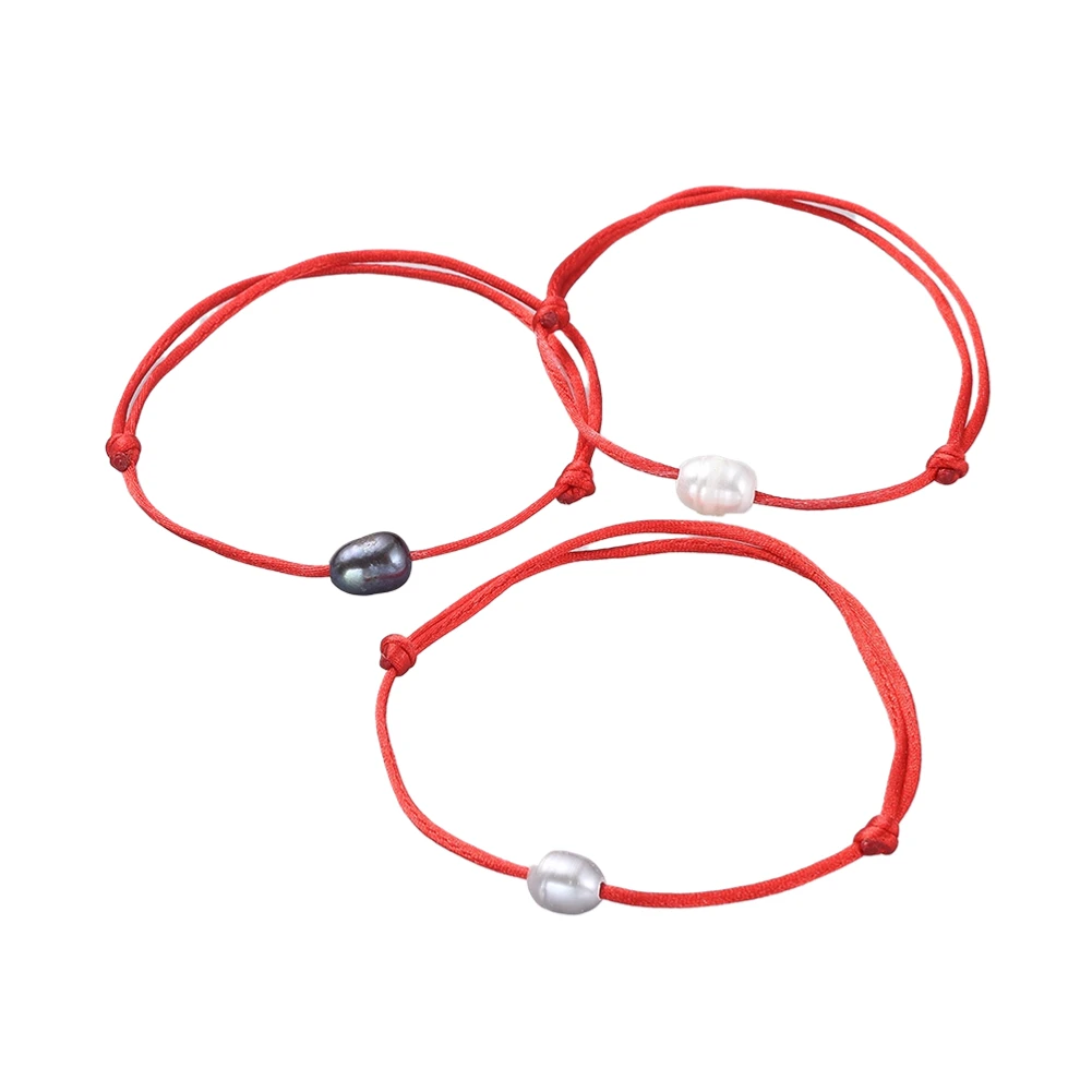 30 Set Nylon Thread Bracelet with Natural Pearl Bead Adjustable Satin Rattail Chinese Knot Wristband DIY Jewelry Making Findings
30 Set Nylon Thread Bracelet with Natural Pearl Bead Adjustable Satin Rattail Chinese Knot Wristband DIY Jewelry Making Findings