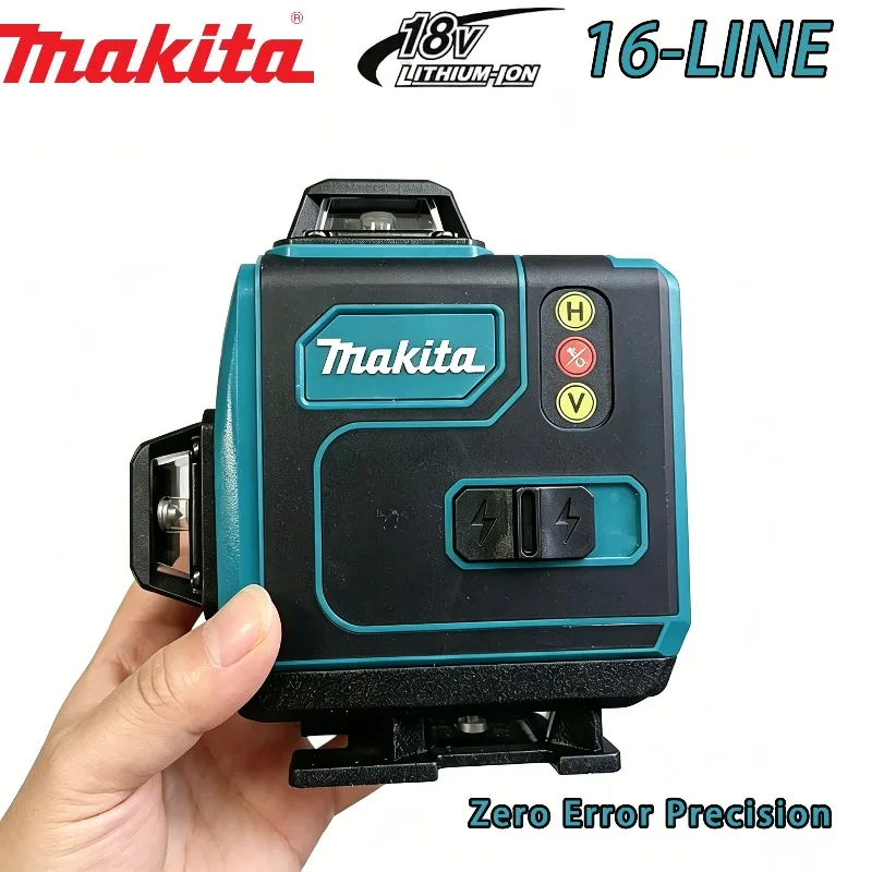 Makita Professional 16-Line Laser Level - 515nm High-Visibility Green Light, Self-Leveling & Manual for Indoor/Outdoor Alignment
Makita Professional 16-Line Laser Level - 515nm High-Visibility Green Light, Self-Leveling & Manual for Indoor/Outdoor Alignment