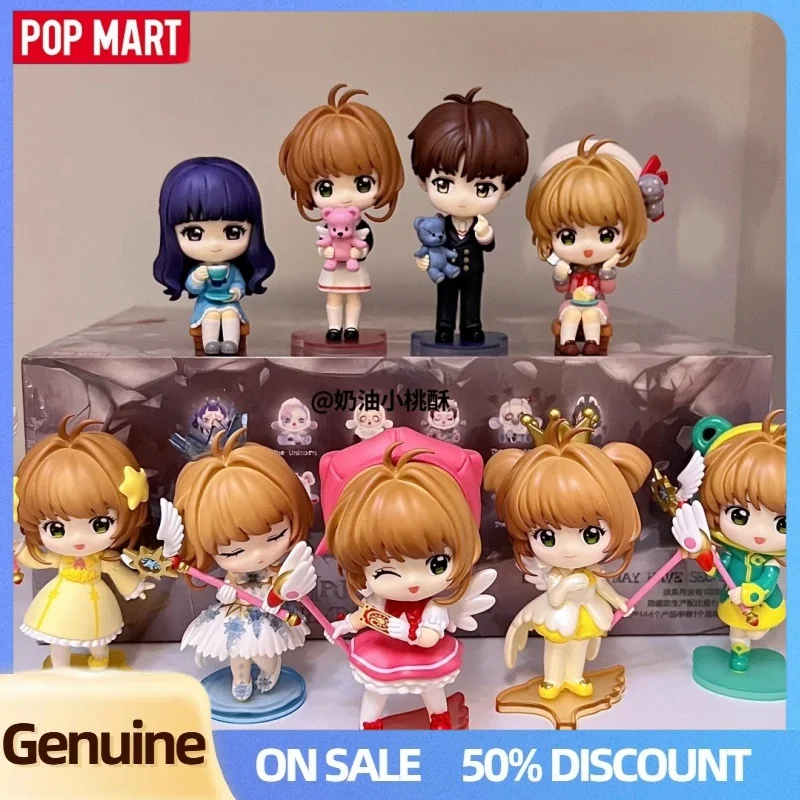 Pop Mart Cardcaptor Sakura Series слепая коробка Kawaii игрушки-сюрпризы Guess Bag милая кукла милая аниме-фигурка настольная модель подарок для девочек
Pop Mart Cardcaptor Sakura Series слепая коробка Kawaii игрушки-сюрпризы Guess Bag милая кукла милая аниме-фигурка настольная модель подарок для девочек