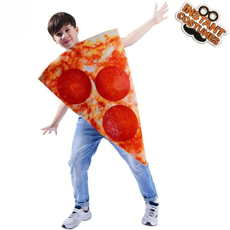 Костюм пиццы для розыгрыша на Хэллоуин, детская одежда для выступлений, сценическая одежда, забавный наряд, юбка для пиццы с искусственным сыром 
Костюм пиццы для розыгрыша на Хэллоуин, детская одежда для выступлений, сценическая одежда, забавный наряд, юбка для пиццы с искусственным сыром