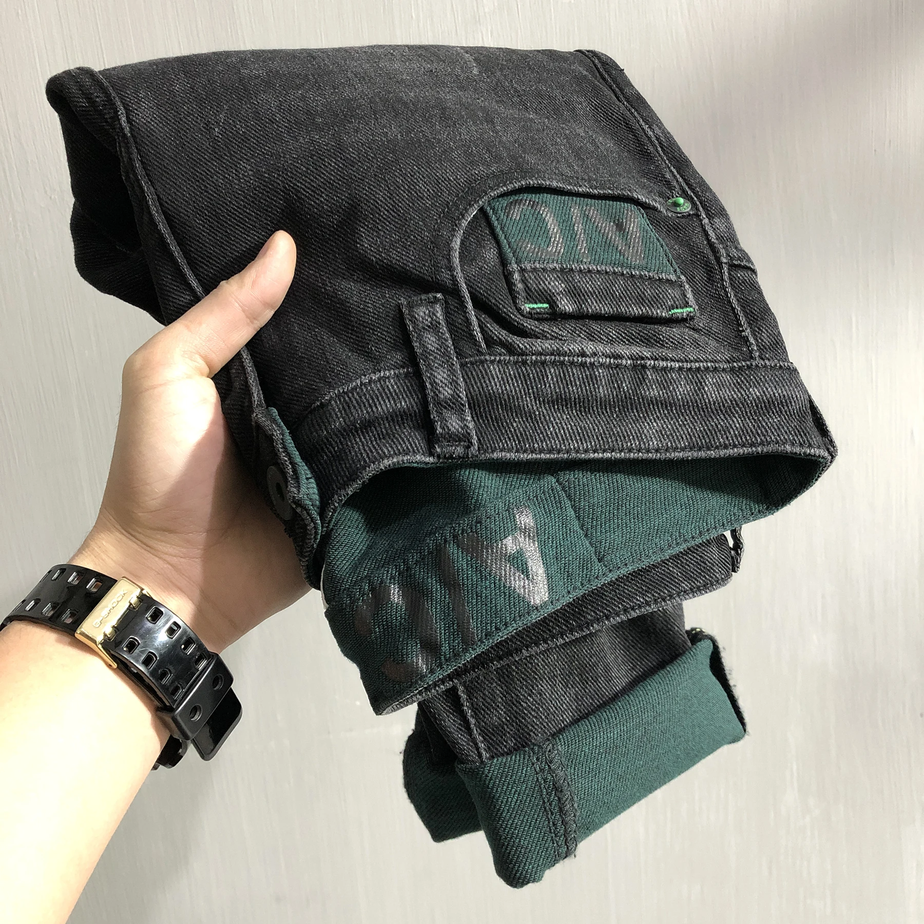 Spring Summer Luxury Slim Fit Men's Jeans Trendy Brand Printed Body Fit Black Elastic Casual Cotton Blend Youth Popular
Spring Summer Luxury Slim Fit Men's Jeans Trendy Brand Printed Body Fit Black Elastic Casual Cotton Blend Youth Popular