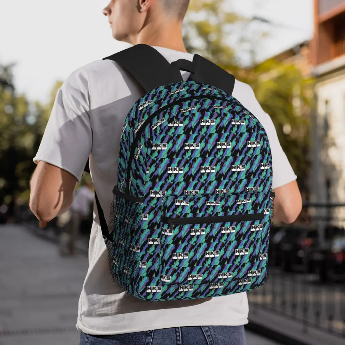 HKS Retro Pattern Student Backpack School Bag Hiking Travel Daypack for Men Women Fashion Bookbag Shoulder Bags
HKS Retro Pattern Student Backpack School Bag Hiking Travel Daypack for Men Women Fashion Bookbag Shoulder Bags