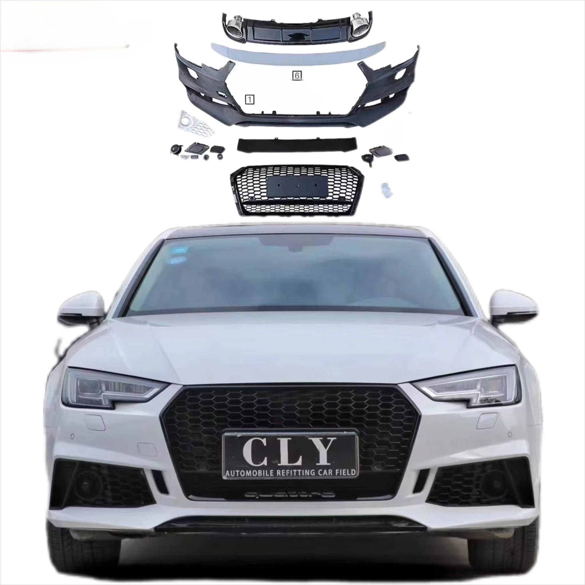 Flash Sale ! High Quality Body Kit New Arrival Car for Audi A4 Upgrade Star Flare Sports Body Kit Car Bumper
Flash Sale ! High Quality Body Kit New Arrival Car for Audi A4 Upgrade Star Flare Sports Body Kit Car Bumper