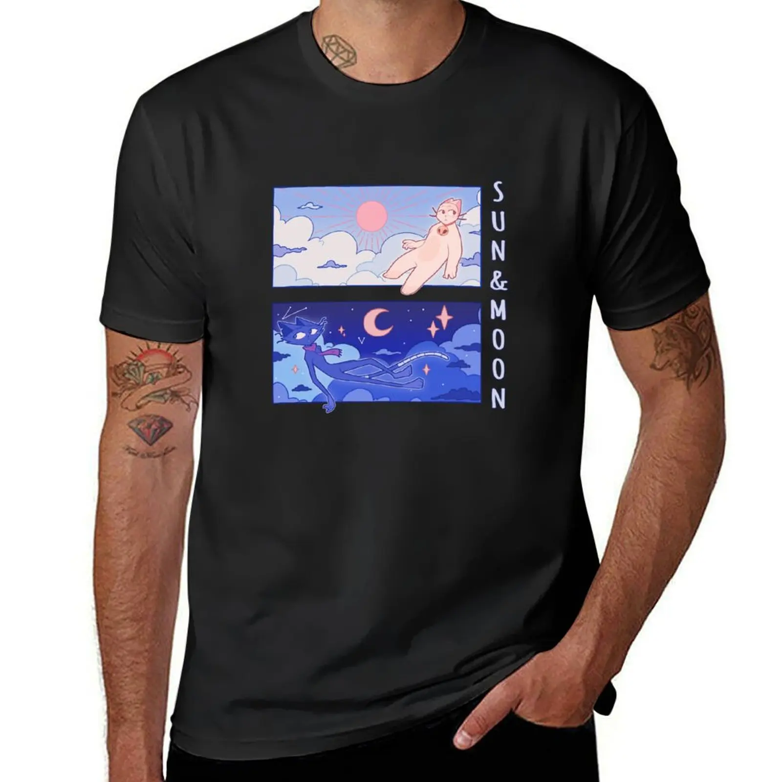 Misfit & Mieko Sun & Moon T-Shirt summer clothes cute clothes plain black t shirts men
Misfit & Mieko Sun & Moon T-Shirt summer clothes cute clothes plain black t shirts men