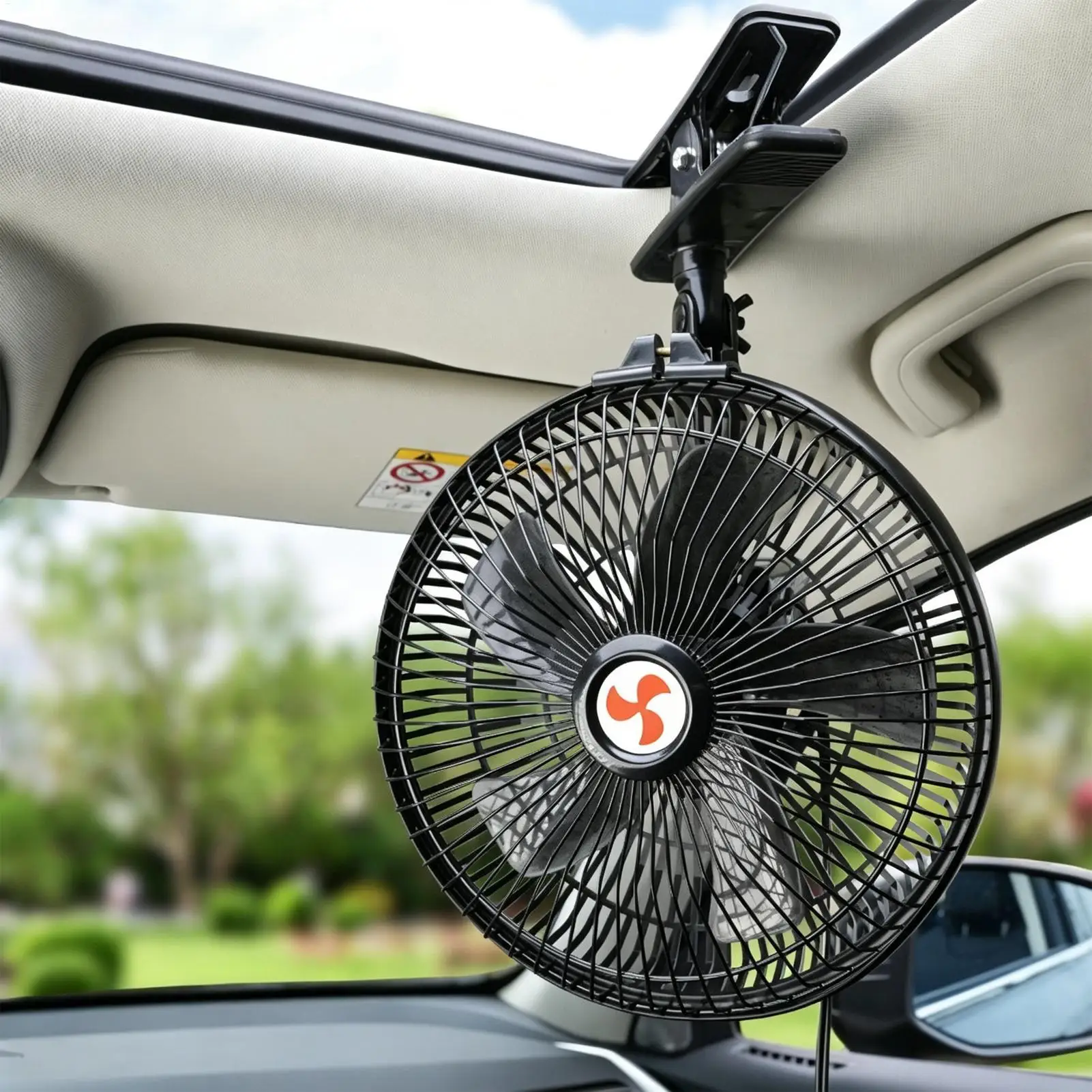 Oscillating Car Clip Fan Interior Personal Cooling Supplies Portable Oscillating Fan With 2 Wind Gears For Trucks SUVs RVs
Oscillating Car Clip Fan Interior Personal Cooling Supplies Portable Oscillating Fan With 2 Wind Gears For Trucks SUVs RVs