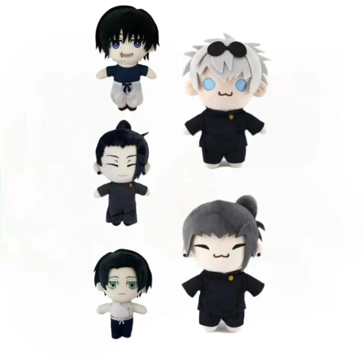 Kawaii Jujutsu Kaisen Plush Toy Cartoon Game Character Satoru Gojo Getou Suguru Plush Doll Jujutsu Kaisen Doll
Kawaii Jujutsu Kaisen Plush Toy Cartoon Game Character Satoru Gojo Getou Suguru Plush Doll Jujutsu Kaisen Doll