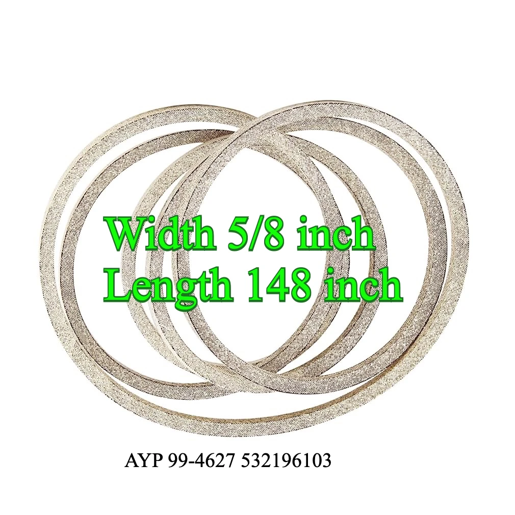 Ремень Mover Deck 5/8x148 дюймов 9-4627 532196103 для V-BELT ДЛЯ AYP 196103 для HUSQVARNA 532 19 61-03
Ремень Mover Deck 5/8x148 дюймов 9-4627 532196103 для V-BELT ДЛЯ AYP 196103 для HUSQVARNA 532 19 61-03
