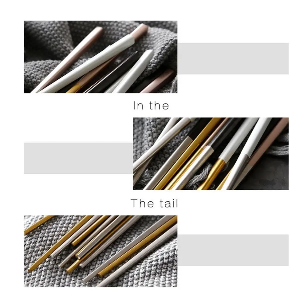 2 Pcs Stainless Steel Chopsticks Anti slip Reusable Kitchen Dining Accessories Sushi Noodles Rice Home
2 Pcs Stainless Steel Chopsticks Anti slip Reusable Kitchen Dining Accessories Sushi Noodles Rice Home