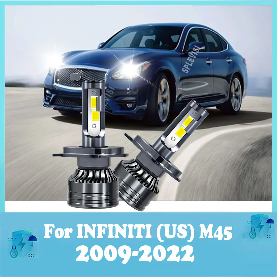 Турбо светодиодная лампа H4 2-сторонняя автофара 12 В для INFINITI (US) M45 2009 2010 2011 2012 2013 2014 2015 2016 2017-2022
Турбо светодиодная лампа H4 2-сторонняя автофара 12 В для INFINITI (US) M45 2009 2010 2011 2012 2013 2014 2015 2016 2017-2022