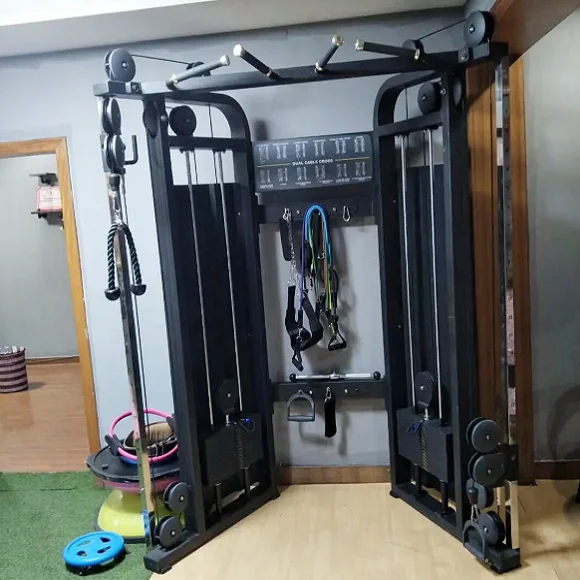 New Small Cable Cross-over Commercial Cable Fitness Equipment Strength Gym Machine Functional Trainer
New Small Cable Cross-over Commercial Cable Fitness Equipment Strength Gym Machine Functional Trainer