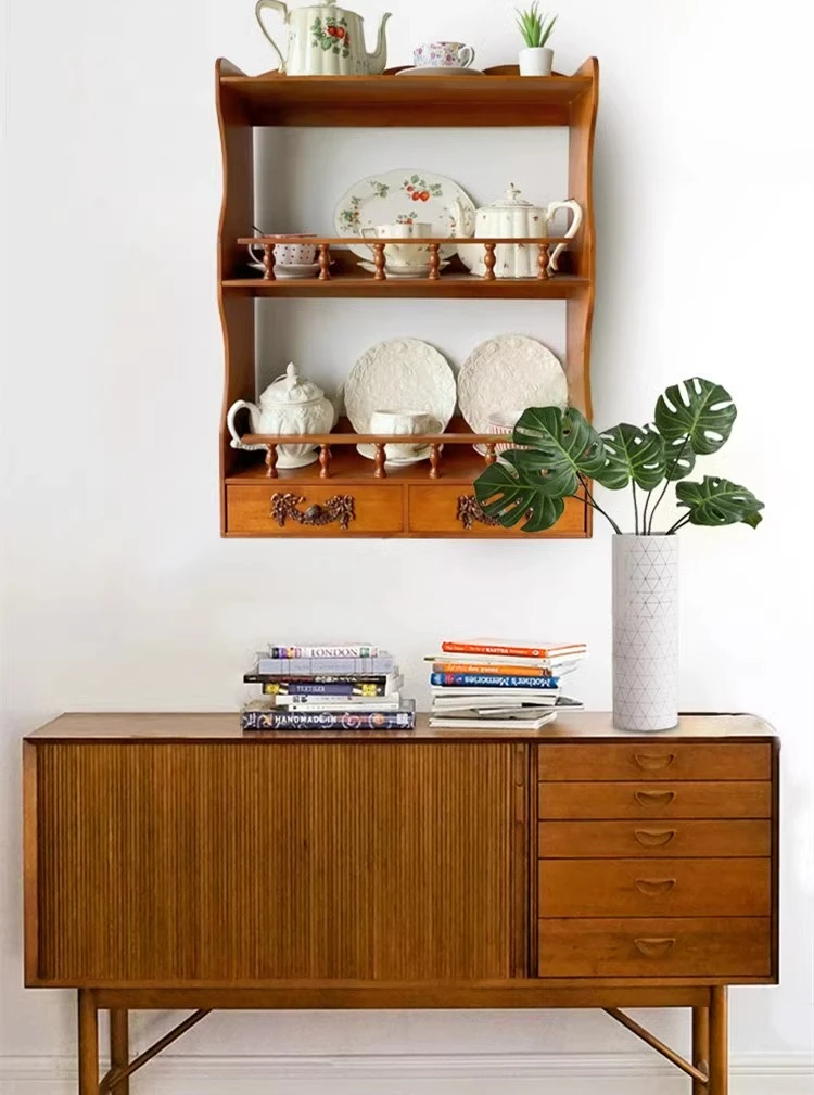 European American Country Shelf Ledge Desktop Storage Rack Cup Display Rack Medieval Wall Cabinet Kitchen Seasoning Rack
European American Country Shelf Ledge Desktop Storage Rack Cup Display Rack Medieval Wall Cabinet Kitchen Seasoning Rack