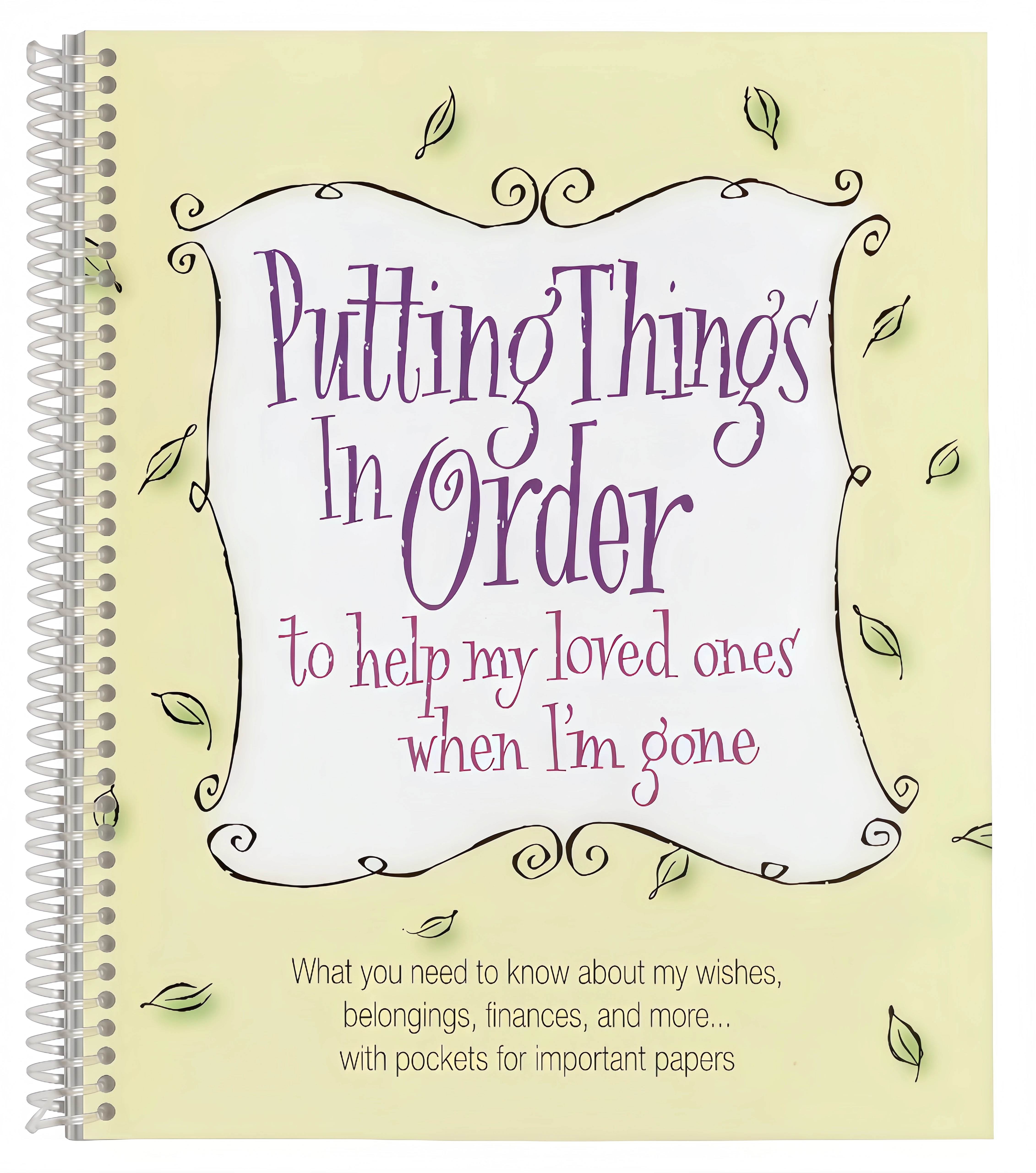 Legacy Organizer Complete End of Life Planning Journal - Guided Notebook for Pre-Planning Final Wishes Financial Accounts Personal Belongings
Legacy Organizer Complete End of Life Planning Journal - Guided Notebook for Pre-Planning Final Wishes Financial Accounts Personal Belongings