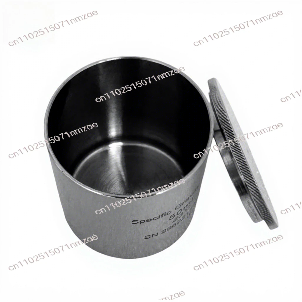 Stainless Steel 100ml Specific Gravity Cup for Liquid Density Testing
Stainless Steel 100ml Specific Gravity Cup for Liquid Density Testing