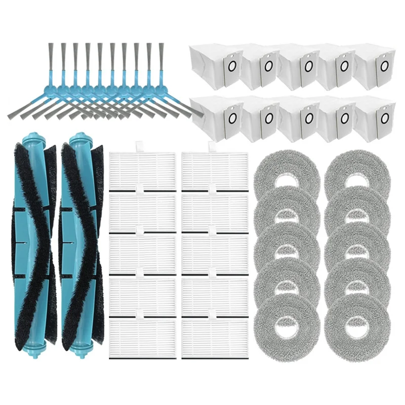 AD24 Replacement Parts For Conga 9590 / 9990 / 10090 AI Spin Revolution Ultra Power Home Main Side Brush Hepa Filter Dust Bag
AD24 Replacement Parts For Conga 9590 / 9990 / 10090 AI Spin Revolution Ultra Power Home Main Side Brush Hepa Filter Dust Bag