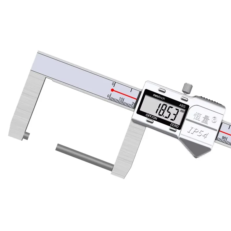 IP54 Stainless Steel Digital Caliper, Unilateral Cylindrical for External Groove, High Precision Metal Shell
IP54 Stainless Steel Digital Caliper, Unilateral Cylindrical for External Groove, High Precision Metal Shell