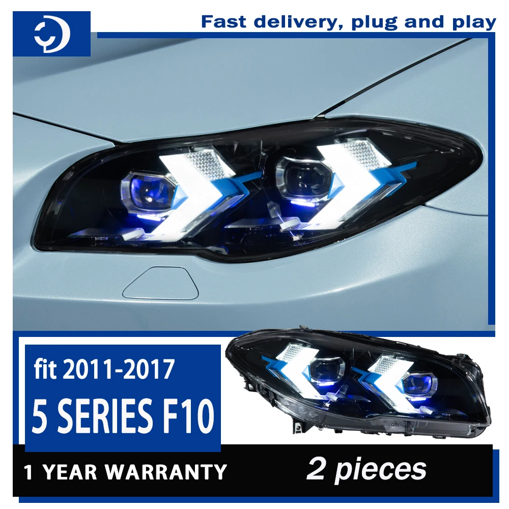 Фара для BMW 5 серии F10 F18, светодиодные фары 2011-2017, автомобильный Стайлинг, DRL, сигнальная линза проектора, автоаксессуары
Фара для BMW 5 серии F10 F18, светодиодные фары 2011-2017, автомобильный Стайлинг, DRL, сигнальная линза проектора, автоаксессуары