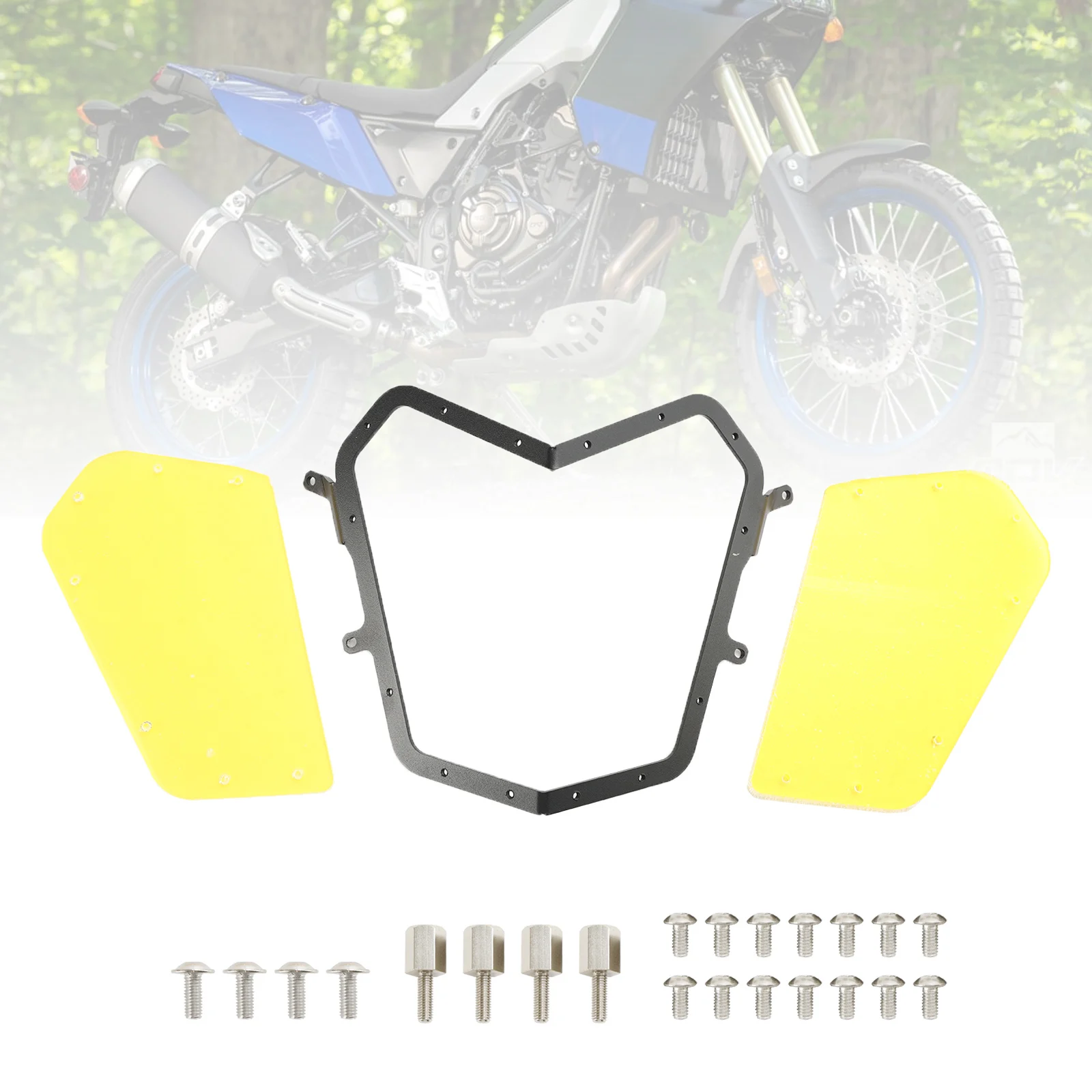 Topteng Headlight Guard Shield Cover Acrylic Protector Fit For Yamaha Tenere 700 2019-2023
Topteng Headlight Guard Shield Cover Acrylic Protector Fit For Yamaha Tenere 700 2019-2023
