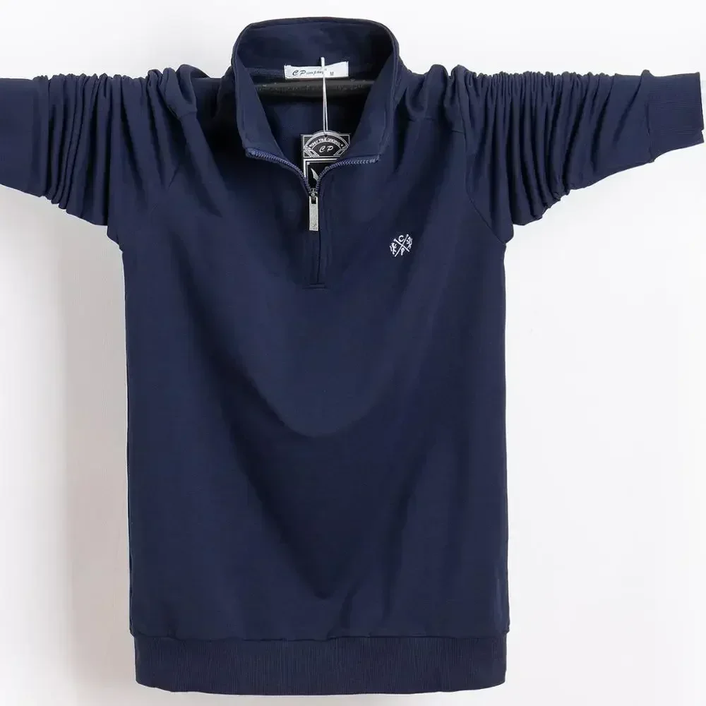 Men Polo Shirt Pure Cotton Men Business Casual Male Polo Shirt Autumn Long Sleeve Stand Collar Polo Shirt Plus Size 5XL 6XL
Men Polo Shirt Pure Cotton Men Business Casual Male Polo Shirt Autumn Long Sleeve Stand Collar Polo Shirt Plus Size 5XL 6XL