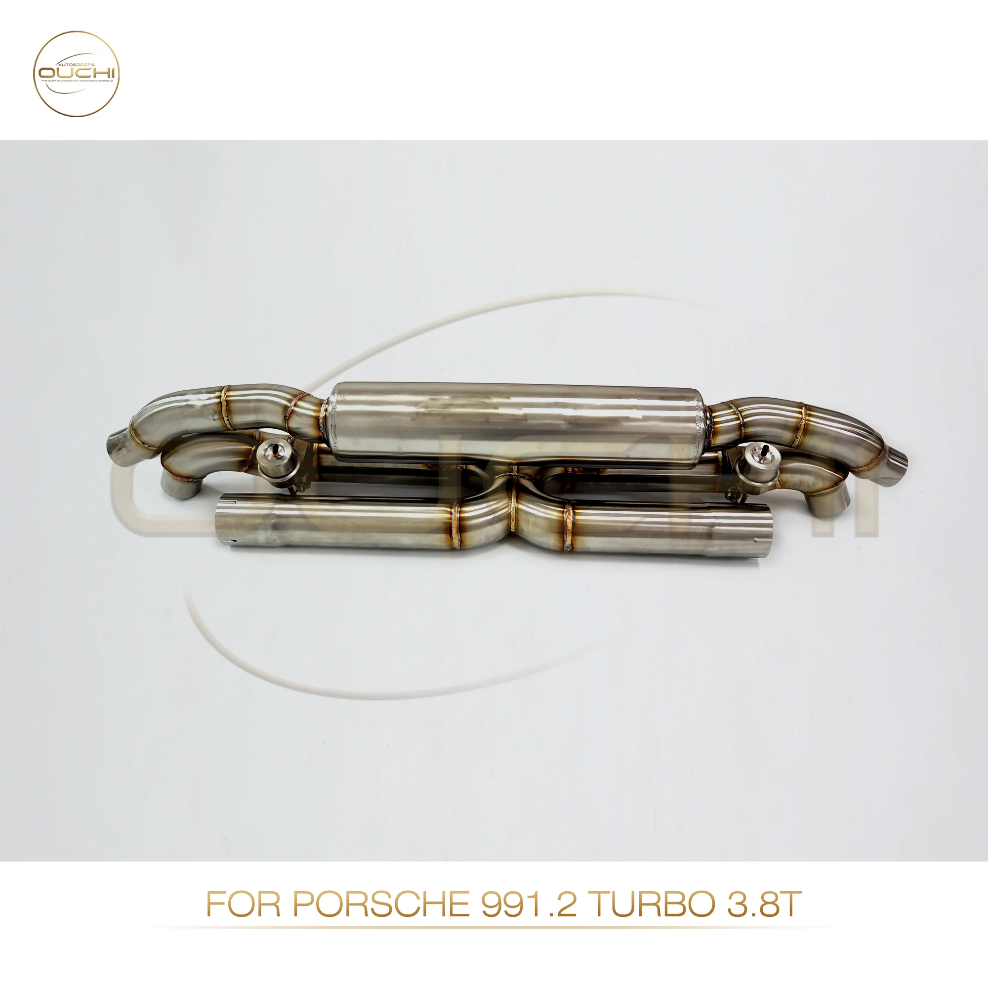 Высокопроизводительная выхлопная система Catback для Porsche 991.2 Turbo 3.8T OUCHI, нержавеющая сталь с клапанами, автомобильные аксессуары
Высокопроизводительная выхлопная система Catback для Porsche 991.2 Turbo 3.8T OUCHI, нержавеющая сталь с клапанами, автомобильные аксессуары 