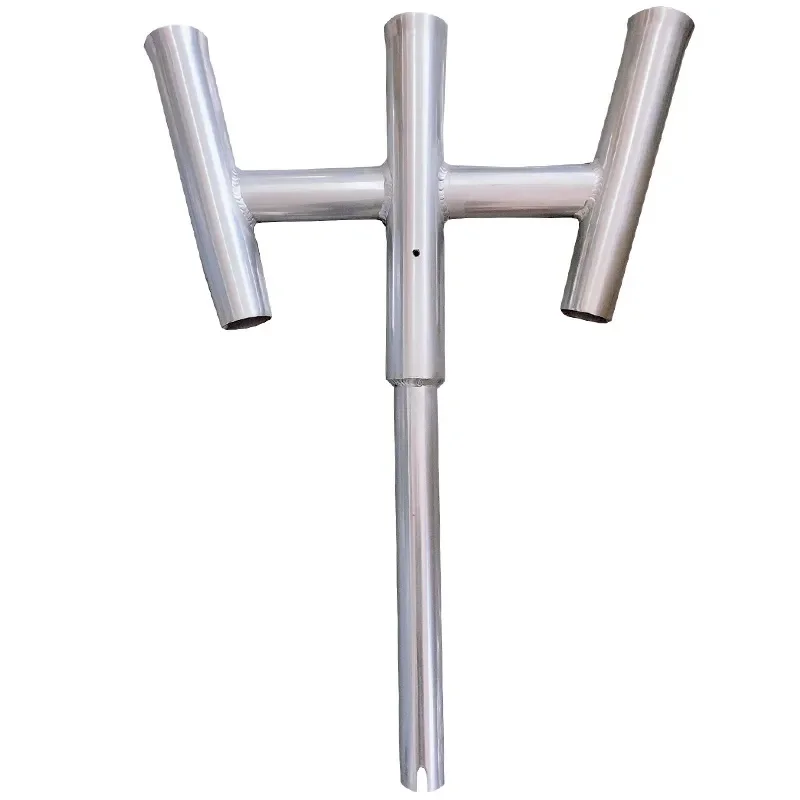 L300 Trident Kite Rod Holder for Kite Fishing Straight Butt Triple Aluminum
L300 Trident Kite Rod Holder for Kite Fishing Straight Butt Triple Aluminum