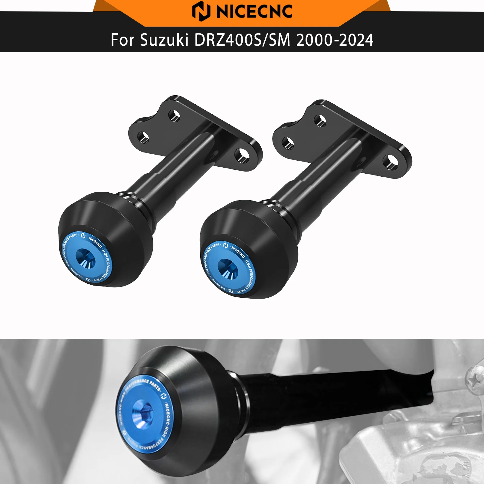 NICECNC Engine Frame Slider Protector Guard For Suzuki DRZ400 DR-Z400 DRZ 400 S SM DRZ400S DRZ400SM 2000-2024 2023 2022 2021
NICECNC Engine Frame Slider Protector Guard For Suzuki DRZ400 DR-Z400 DRZ 400 S SM DRZ400S DRZ400SM 2000-2024 2023 2022 2021