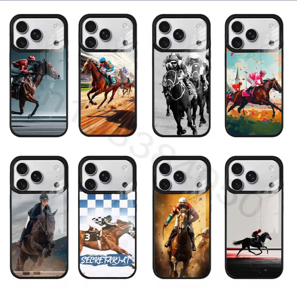 JOCKEY AND HORSE Phone Case For iPhone 17,16,15,14,13,12,11,Pro,Max,Plus,Mini,SE4,E Magnetic For Magsafe Wireless
JOCKEY AND HORSE Phone Case For iPhone 17,16,15,14,13,12,11,Pro,Max,Plus,Mini,SE4,E Magnetic For Magsafe Wireless