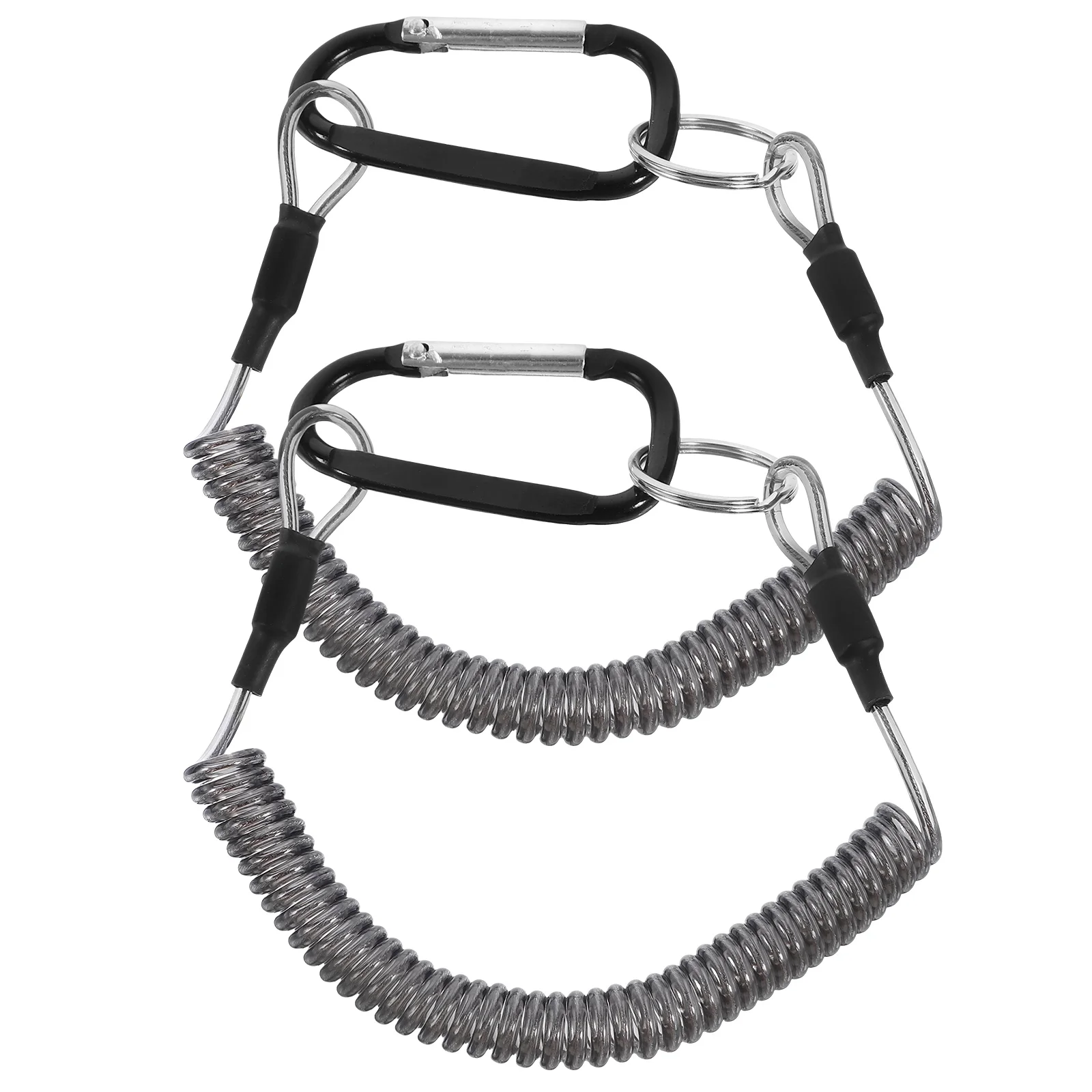 2Pcs Fault Rope Wire Coiled Safety Lanyard Fishing Tethers Retractable Durable Elastic PVC Steel Wire Protective Sea Freshwater
2Pcs Fault Rope Wire Coiled Safety Lanyard Fishing Tethers Retractable Durable Elastic PVC Steel Wire Protective Sea Freshwater