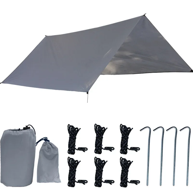 3m*3m Portable Sun Shade Beach tent Waterproof Beach Tarp Shelter Outdoor Camping Tent Tarp Canopy
3m*3m Portable Sun Shade Beach tent Waterproof Beach Tarp Shelter Outdoor Camping Tent Tarp Canopy