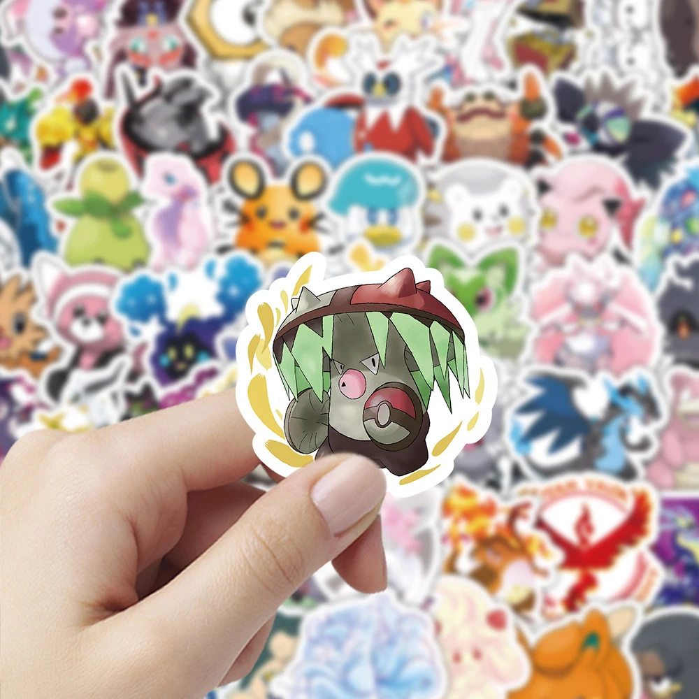 10/30/50/100pcs Kawaii Pokemon Anime Stickers Pikachu Eevee Cartoon Decals Toys DIY Laptop Helmet Car Suitcase Kid Sticker Gifts
10/30/50/100pcs Kawaii Pokemon Anime Stickers Pikachu Eevee Cartoon Decals Toys DIY Laptop Helmet Car Suitcase Kid Sticker Gifts