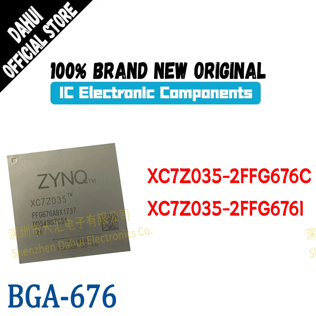 XC7Z035-2FFG676C XC7Z035-2FFG676I BGA-676 Programmable Logic IC Chip New Original
XC7Z035-2FFG676C XC7Z035-2FFG676I BGA-676 Programmable Logic IC Chip New Original