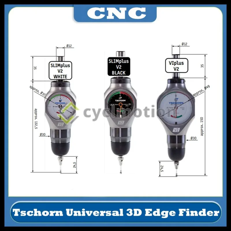 Cyclmotion CNC Touch Probe Cnc 3d Edge Finder, Side Head Universal Positioning Probe Tool Tschorn Waterproof 3d Meter 001V2D012
Cyclmotion CNC Touch Probe Cnc 3d Edge Finder, Side Head Universal Positioning Probe Tool Tschorn Waterproof 3d Meter 001V2D012