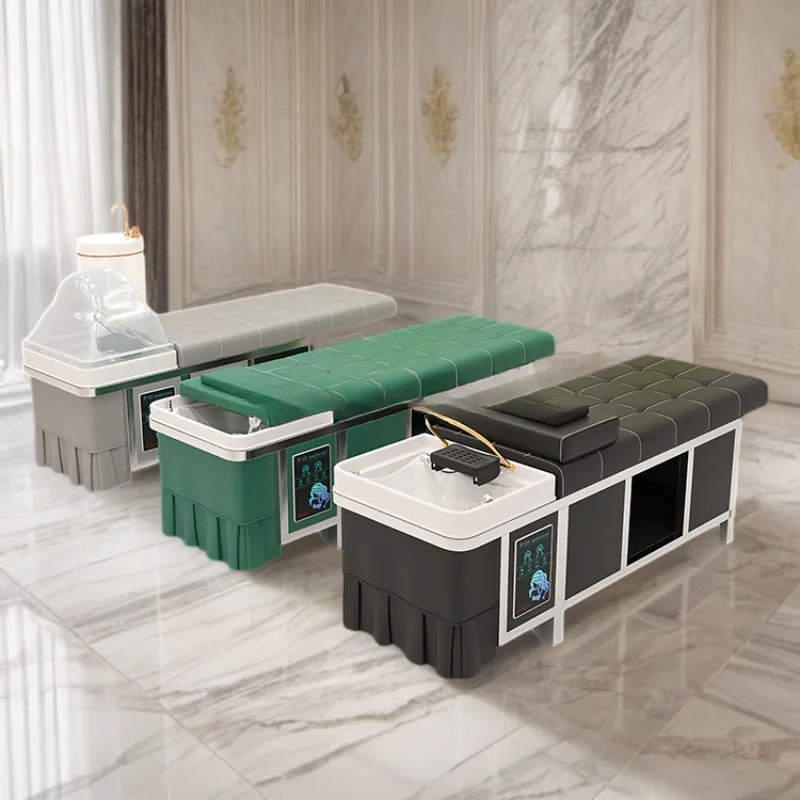 Smart home Chinese Spa Hair Wash Salon Basin Commercial Bed Shampoo Bowl Backwash Units Treatment Complete Beauty Washbasin
Smart home Chinese Spa Hair Wash Salon Basin Commercial Bed Shampoo Bowl Backwash Units Treatment Complete Beauty Washbasin