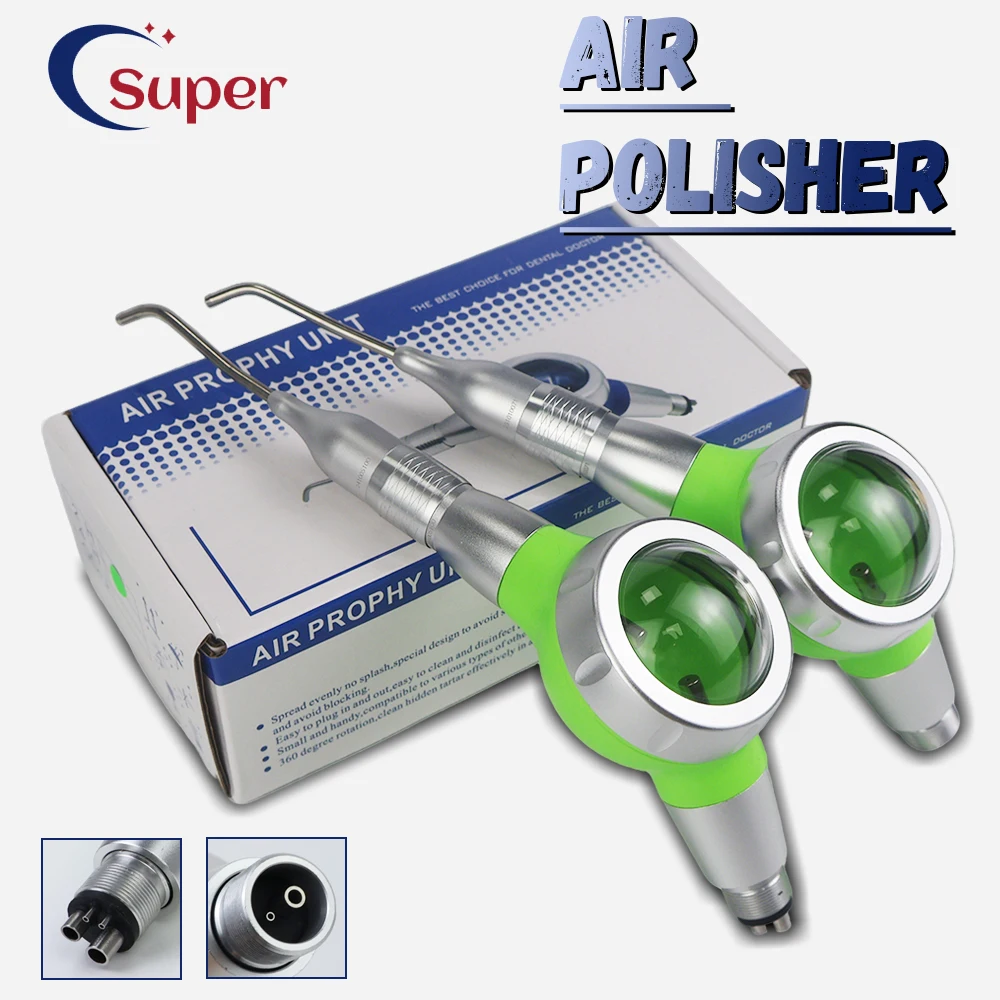 High quality Dental Air Polisher Spray Jet Teeth Whitening Prophy Unit Air Water Polisher Airflow Dentistry Oral Hygiene Tools
High quality Dental Air Polisher Spray Jet Teeth Whitening Prophy Unit Air Water Polisher Airflow Dentistry Oral Hygiene Tools